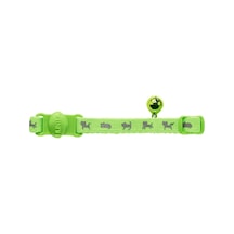 Hunter Emniyet Kilitli Çıngıraklı Kedi Tasması - Neon Yeşil