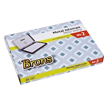 Brons 2 No.metal Istampa Orta Boy Br-142- 9 Adet