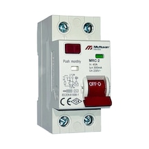 Mutlusan Mrc06-230040 2p 6ka Ac 40a 300ma Kaçak Akım Koruma Rölesi