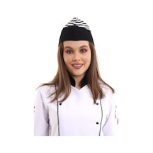 Aşçı Kayık Kep - 903 P/v Siyah Çizgili-6658 903 P/v Şiyah Çizgil