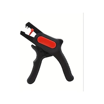 Xuweiwei Siyah Otomatik Cok Olcekli Ayarlanabilir Tel Kablo Siyirici Ve Kesici 10 Awg Ergonomik Kaymaz Tutus Ev Ofis Endustriyel Kullanım