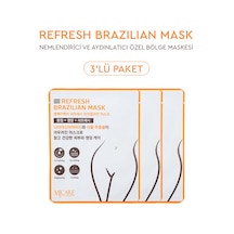 Mjcare Refresh Brazilian Mask - Yatıştırıcı, Nemlendirici Ve Aydınlatıcı Özel Bölge Maskesi 3'lü