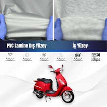 Rmg Moto Gusto Venice Su Geçirmez Motosiklet Brandası Motor Bran