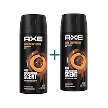 Erkek Deodorant Bodyspray Dark Temptation 48 Saat Etkileyici Koku Vücut Spreyi 150 Ml X 2 Adet