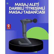 Titreşimli Şarjlı Masaj Aleti 3in1 Fonksiyonel Çok Amaçlı Model Çok Renkli