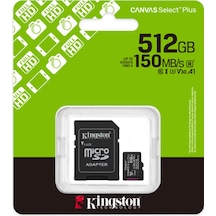 512 Gb Kıngston Mıcro Sd Cl10 Sdcs3/512gb