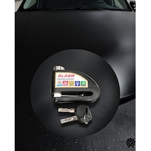 Disk Kilidi Güvenlik Sensörlü 110db Alarmlı Uczzzmotorkilit-3