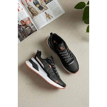 Mc Jamper 2019 Erkek Klasik Sneaker Siyah - Turuncu Siyah - Turuncu