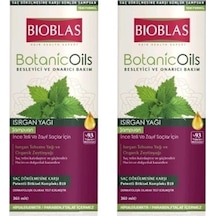 Bioblas Botanic Oils Isırgan İnce Telli ve Zayıf Saçlar için Şampuan 2 x 360 ML