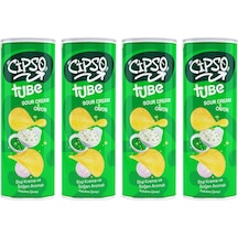 Cipso Tube Ekşi Krema&soğan Aromalı Cips 160 Gr X 4 Adet