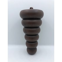 PLASTİK 18 CM CEVİZ M8 VİDALI,BERJER MOBİLYA  AYAĞI (4 ADET)