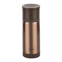 Bronz Paslanmaz Çelik Termos 330ml Açık Beyaz