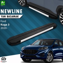 S-dizayn Ford Kuga 3 Newline Aluminyum Yan Basamak 183 Cm 2020 Üz