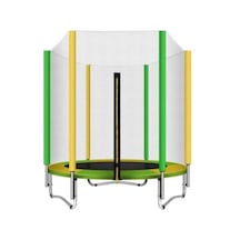 Hepitop Koruma Fileli Katlanabilir Çocuk Trambolini 140 CM