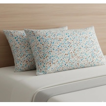 Elegancehome Flanel, %100 Pamuk, 2'li Yastık Kılıfı Çok Renkli