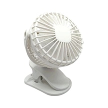 Taşınabilir Mandallı Fan 360 Derece Usb