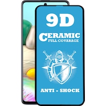 Samsung Galaxy A71 ile Uyumlu Tam Kaplayan Seramik Nano Esnek Ekran Koruyucu