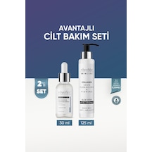 Göz Çevresi Kolajen Serum & Cilt Temizleyici Ve Sıkılaştırıcı 2'li Set