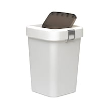 Motek COB-410 Comfort Dustbin 8 Litre Çöp Kovası Beyaz