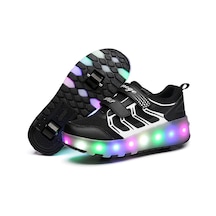 Cbtx Ws01 Led Işık Ultra Hafif Örgü Yüzey Şarj Edilebilir Çift Tekerlekli Paten Ayakkabıları Spor Ayakkabıları 001