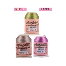Hubrendy Tedarik 3 Adet Altınbaşak Oya Ve Dantel İpi 20 Gr - Royaleks - No: 142 - 318 - 009