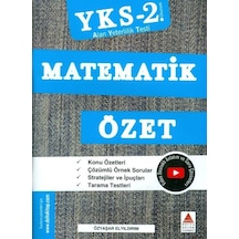 Kentkitap-Delta Kültür Yayınları Ayt Matematik Özet