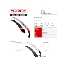 Sara S659 Oval Kılıflı Testere 330 Mm, Isıl Işlem Görmüş Orta Diş, Fiber Sap