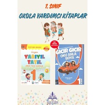 Üçgen 1. Sınıf Yarıyıl Tatil Kitabı 1.dönem Konularını Kapsar - Oku Anla Boya Hediyeli