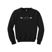 BMW i8 Color Siyah Sweatshirt Siyah
