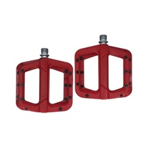 Asistan Drox Pd 710 Rulmanlı Plastik Çivili Mtb Freeride Bmx Geniş Platform Bisiklet Pedalı Kırmızı