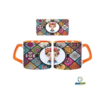 Frida Kahlo Kupa Bardak Tek Adet 0574 Çok Renkli