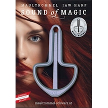 Musik Schwarz Fun Jaw Harp No:14 Ağız Kopuzu : 92mm