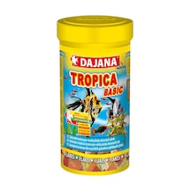 Ayrex Dajana Basic Tropical Flakes Pul Yem 100 Ml 20 Gr