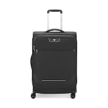 Roncato Joy Trolley Expandable Medium Orta Boy Tekerlekli Valiz Siyah Nero Siyah