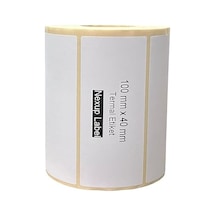 100x40 Mm Termal Etiket, Barkod/adres/kargo Termal Etiketleri, Ve Diğer Yazıcılarla Uyumlu