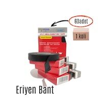 Kauçuk Eriyen Bant Yalıtım Bantı 19mm X 0.80mm X 8mt 60adet 1koli