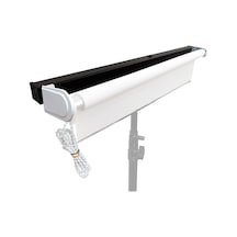 Hs Stüdyo Teknik Beyaz 135cm Taşınabilir Fon