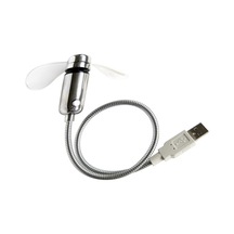 1pc Usb Aydınlık Fan Klima Fanı Usb Powered Fan Usb Masa Fanı