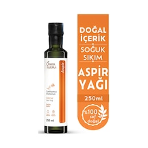Onka Farma Soğuk Sıkım Saf Aspir Yağı 250 ML