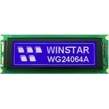 Winstar Wg24064a-tmı-tz , 240x64 ,mavi Led,grafik Lcd