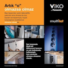Viko Multi-let Üçlü Priz Anahtarli Top Kablolu Ç.k 1 Mt 0