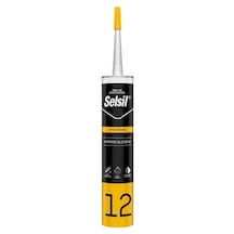 Selsil 12 Ayna Silikonu Şeffaf 280 Ml 1
