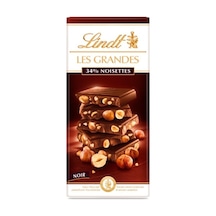 Lindt Les Grandes %34 Noisettes Noir Chocolate 150 G