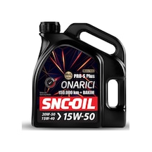 Snc-oıl 150.000 Km + Bakım Pro-s Plus Onarıcı 15w-50 Motor Yağı 4 Litre
