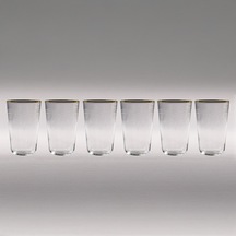 Torino Panto Gerçek Altın Meşrubat Bardak 6renk 6lı -3494 Çok Renkli