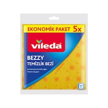 2 Adet Vileda Bezzy Temizlik Bezi 5'li Çok Renkli