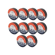 Globe İzolebant Elektrik Bandı Siyah -10 Adet