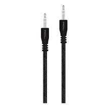 3.5 Mm Jack 1 Mt Kumaş Kaplama Aux Ses Kablosu A6 Evimdeyokyok