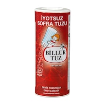 Billur Tuz İyotsuz 250g Deniz Tuzu Yemeklik Sofra Tuzu 5'li Avantaj Paketi - 5 Adet Tarı