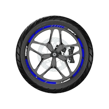 deeb Drift Jant Şeridi Mavi Beyaz X